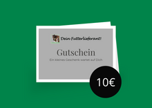 Lade das Bild in den Galerie-Viewer, Dein Futterlieferant Geschenkgutschein