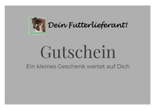 Lade das Bild in den Galerie-Viewer, Dein Futterlieferant Geschenkgutschein