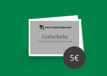 Lade das Bild in den Galerie-Viewer, Dein Futterlieferant Geschenkgutschein