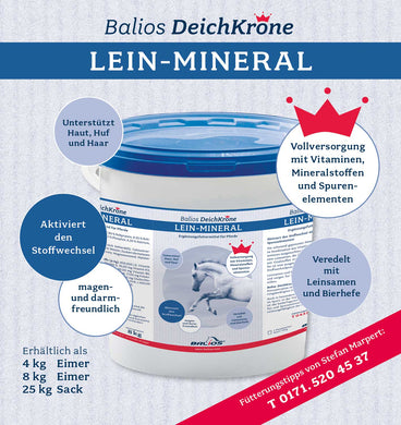 BALIOS DeichKrone Lein-Mineral für Pferde