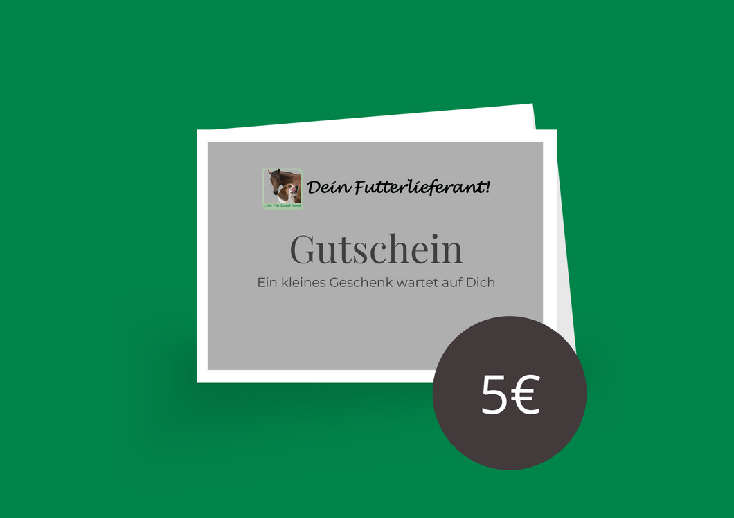 Dein Futterlieferant Geschenkgutschein